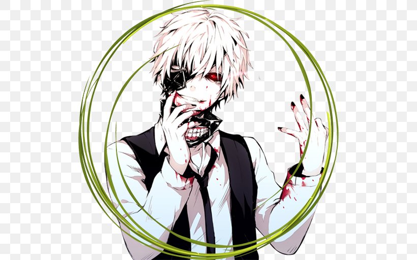 Tokyo Ghoul, PNG, 512x512px, Watercolor, Cartoon, Flower, Frame, Heart Download Free