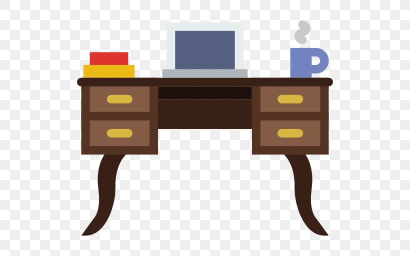 Desk Table Icon, PNG, 512x512px, Desk, Computer, Computer Desk, Drawer, Furniture Download Free