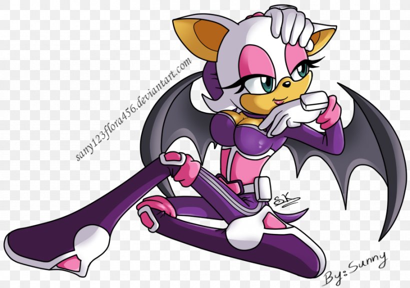 Sonic Heroes Rouge The Bat Blaze The Cat Marine The Raccoon, PNG, 910x639px, Watercolor, Cartoon, Flower, Frame, Heart Download Free