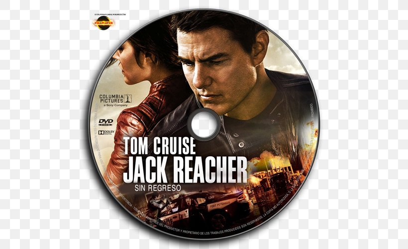 Tom Cruise Jack Reacher: Never Go Back Blu-ray Disc Ultra HD Blu-ray, PNG, 500x500px, 4k Resolution, Tom Cruise, Action Film, Amazon Prime Video, Bluray Disc Download Free