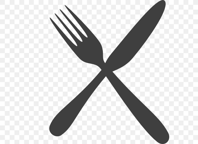 Cutlery Household Silver Fork Clip Art, PNG, 582x597px, Cutlery, Black And White, Document, Fork, Household Silver Download Free