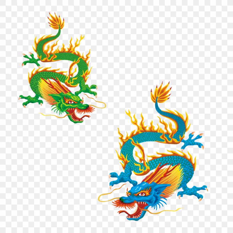 Dragon Euclidean Vector, PNG, 827x827px, China, Art, Cartoon, Chinese Dragon, Clip Art Download Free