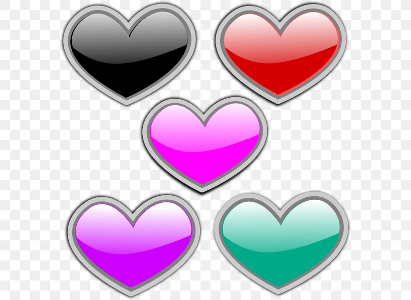 Heart Color Clip Art, PNG, 582x599px, Heart, Color, Drawing, Hearts, Love Download Free
