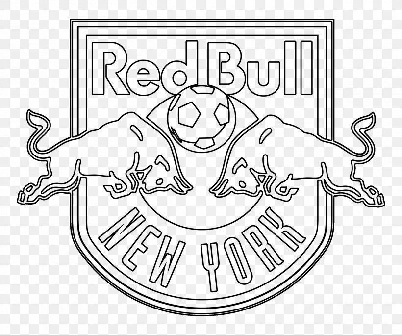 New York Red Bulls Red Bull Racing Logo Red Bull GmbH, PNG, 2400x2000px, New York Red Bulls, Area, Art, Artwork, Black And White Download Free