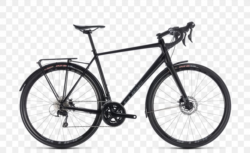 Trek Bicycle Corporation Racing Bicycle Cube Bikes Hybrid Bicycle, PNG, 2500x1525px, Bicycle, Bicycle Accessory, Bicycle Cranks, Bicycle Frame, Bicycle Frames Download Free