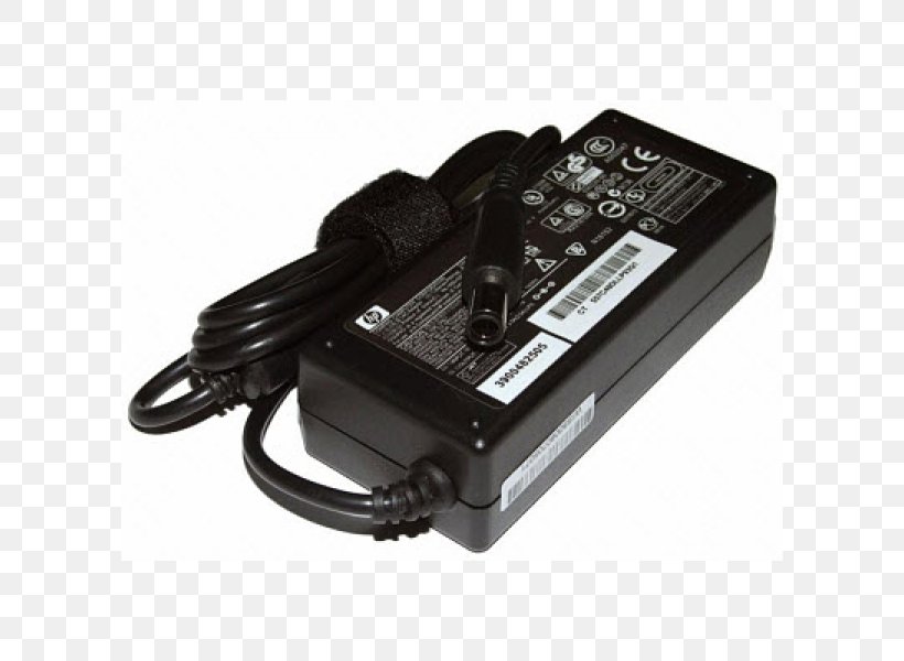 Battery Charger Laptop Hewlett-Packard Power Supply Unit Adapter, PNG, 600x600px, Battery Charger, Ac Adapter, Adapter, Compaq, Computer Component Download Free