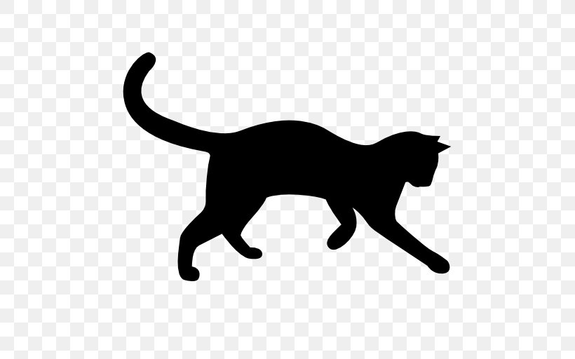 Cat Silhouette Drawing Crumbs And Whiskers, PNG, 512x512px, Cat, Black, Black And White, Black Cat, Carnivoran Download Free