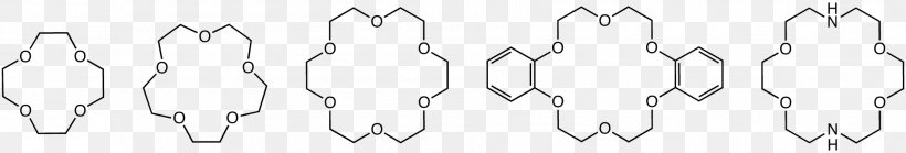 Crown Ether 18-Crown-6 Macrocycle Cyclic Compound, PNG, 1909x325px, Watercolor, Cartoon, Flower, Frame, Heart Download Free