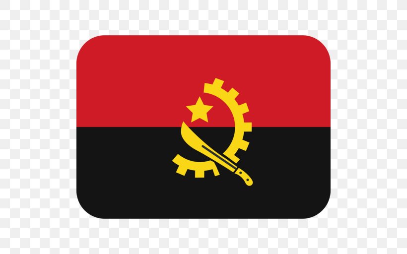 Flag Of Angola National Flag Flag Of Algeria, PNG, 512x512px, Angola, Country, Emoji, Flag, Flag Of Algeria Download Free