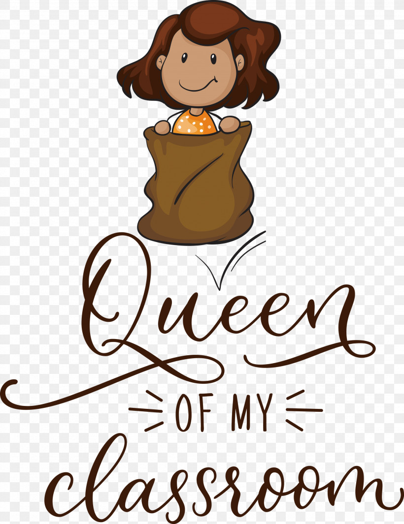 QUEEN OF MY CLASSROOM Classroom School, PNG, 2308x3000px, Classroom, Cartoon, Happiness, Logo, Meter Download Free