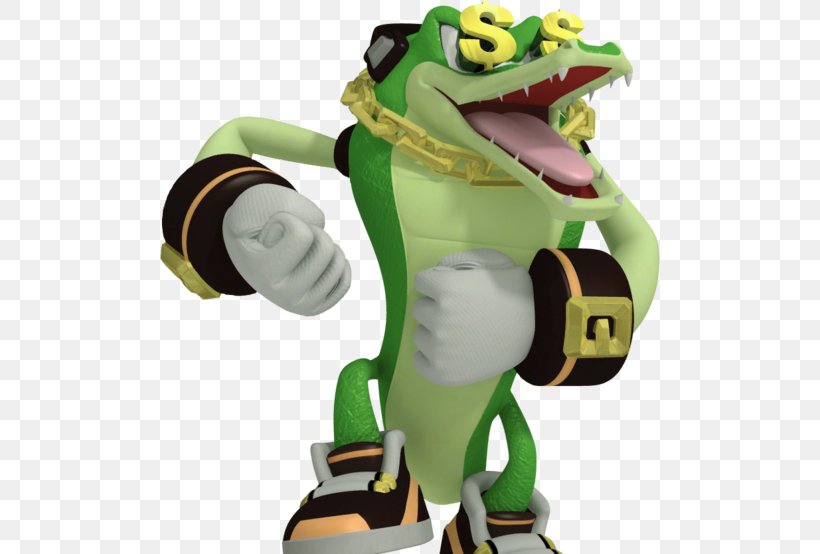 Sonic Heroes Vector The Crocodile Sonic Riders Sonic The Hedgehog Espio The Chameleon, PNG, 500x554px, Sonic Heroes, Action Figure, Cartoon, Character, Charmy Bee Download Free