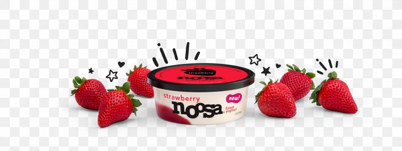 Strawberry Nutrition Facts Label Noosa Yoghurt, PNG, 2650x1000px, Strawberry, Berry, Brand, Eye Shadow, Flavor Download Free