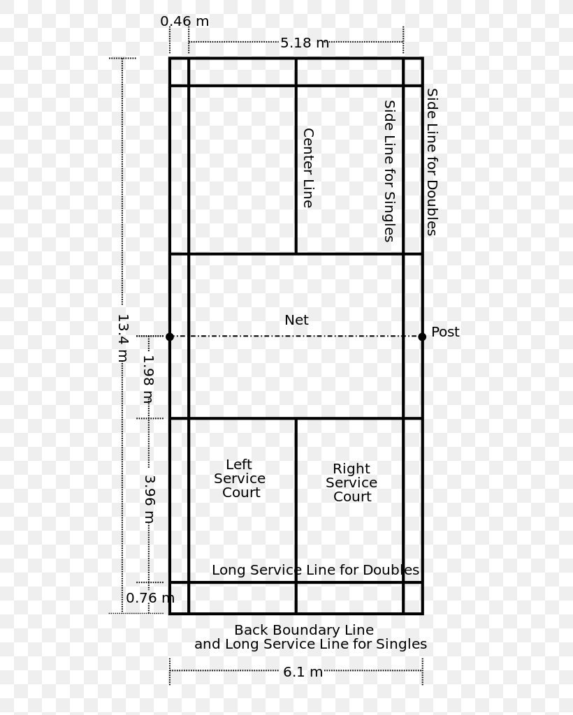 Badmintonveld Shuttlecock Racket Map, PNG, 537x1024px, Badminton, Area, Badmintonveld, Diagram, Drawing Download Free