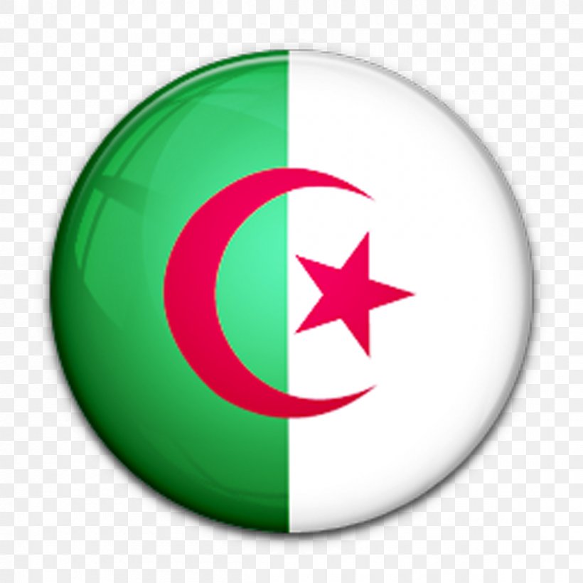 Flag Of Algeria Flags Of The World Flag Of Albania, PNG, 1200x1200px, Flag Of Algeria, Algeria, Ball, Flag, Flag Of Afghanistan Download Free