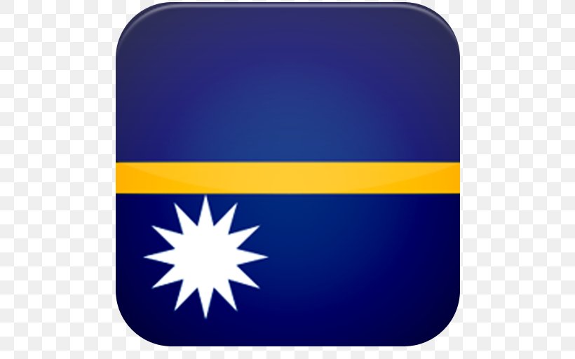 Flag Of Nauru National Flag Nauru Graph, PNG, 512x512px, Nauru, Blue, Coat Of Arms Of Nauru, Cobalt Blue, Electric Blue Download Free