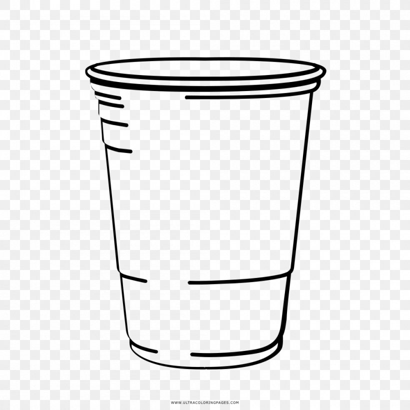 Line Art Drawing Cup Black And White Coloring Book, PNG, 1000x1000px, Line Art, Area, Beer, Black And White, Coloring Book Download Free