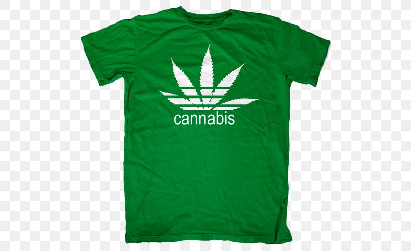 Printed T-shirt Hoodie Cannabis, PNG, 500x500px, Tshirt, Active Shirt, Blazer, Brand, Cannabis Download Free