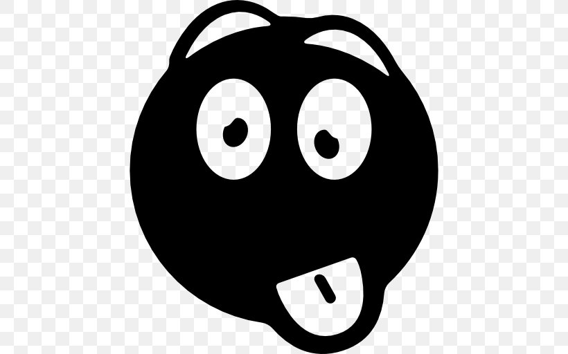 Smiley Emoticon Second Life Clip Art, PNG, 512x512px, Smiley, Black, Black And White, Emoticon, Face Download Free