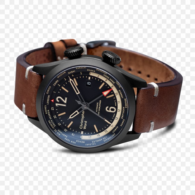 Chronometer Watch Christopher Ward Seiko Luxury, PNG, 1800x1800px, Watch, Automatic Watch, Brand, Brown, Christopher Ward Download Free