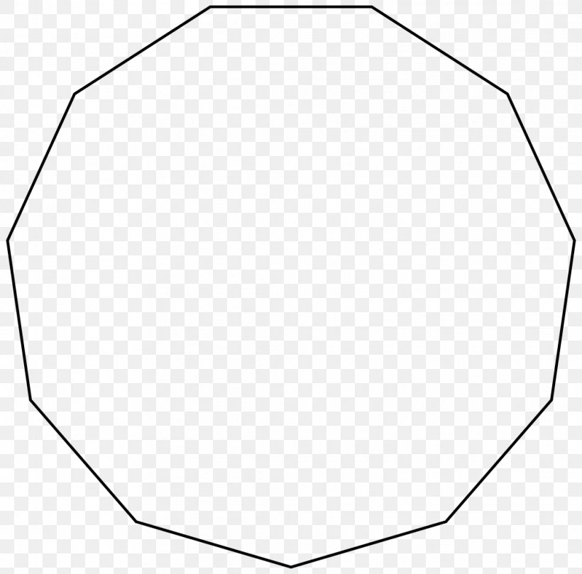Hendecagon Regular Polygon Nonagon Geometry, PNG, 1037x1024px, Hendecagon, Area, Black And White, Decagon, Dodecagon Download Free