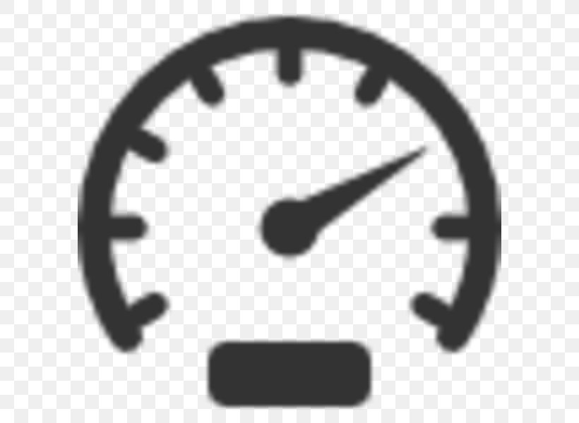 Motor Vehicle Speedometers Car Download Clip Art, PNG, 600x600px, Motor Vehicle Speedometers, Black And White, Car, Clock, Ios 7 Download Free