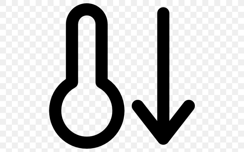 Temperature, PNG, 512x512px, Temperature, Black And White, Cold, Symbol, Thermometer Download Free