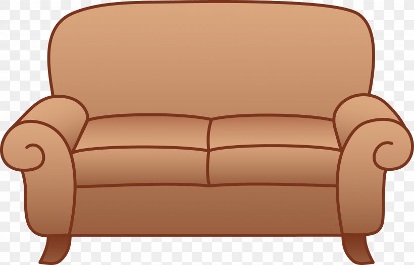 Couch Living Room Furniture Clip Art, PNG, 6947x4462px, Couch, Bed, Chair, Countertop, Furniture Download Free