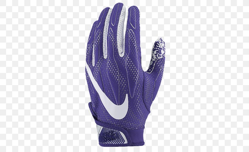 Purple Nike Glove American Football Protective Gear, PNG, 500x500px, Purple, American Football, American Football Protective Gear, Baseball Equipment, Baseball Protective Gear Download Free