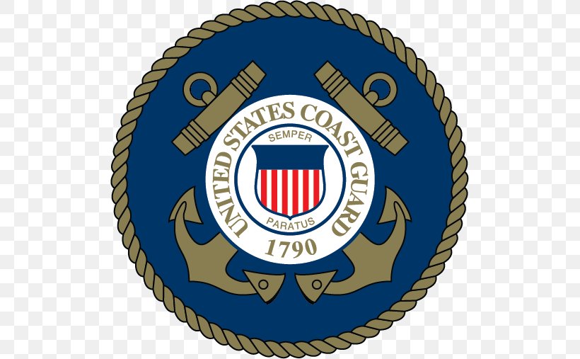 United States Coast Guard Auxiliary Military Clip Art, PNG, 507x507px, United States, Badge, Bottle Cap, Brand, Coast Guard Download Free