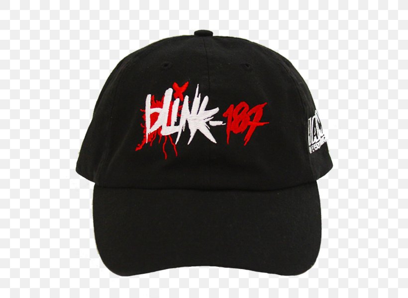 Baseball Cap Blink-182 Font, PNG, 600x600px, Baseball Cap, Baseball, Black, Brand, Cap Download Free