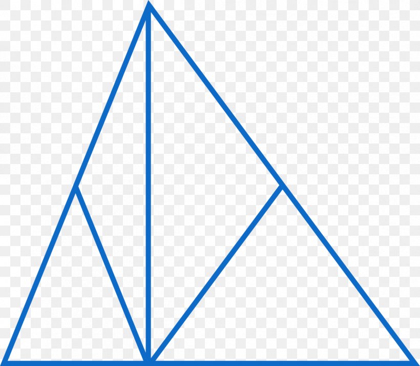 Isosceles Triangle Right Triangle Right Angle, PNG, 1199x1045px, Triangle, Area, Blue, Diagram, Equilateral Triangle Download Free