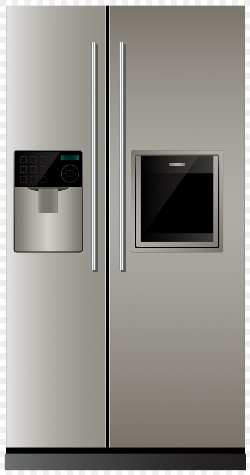 Refrigerator Home Appliance Clip Art, PNG, 2103x4000px, Refrigerator, Dishwasher, Freezers, Home Appliance, Kitchen Appliance Download Free