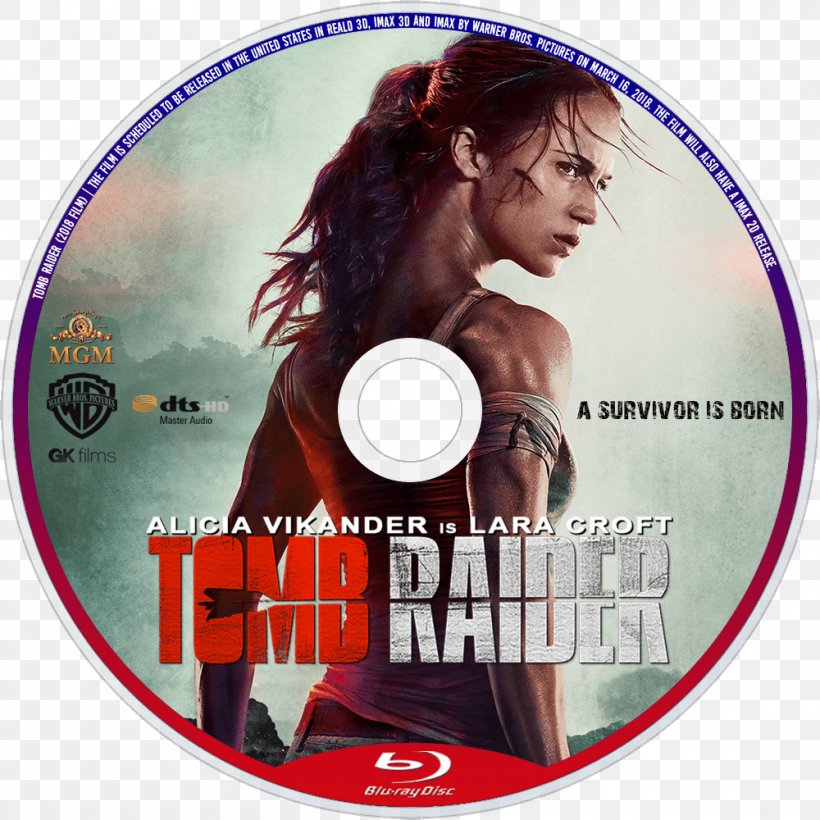 Roar Uthaug Tomb Raider Lara Croft Film Reboot, PNG, 1000x1000px, 2018, Roar Uthaug, Adventure Film, Alicia Vikander, Character Download Free