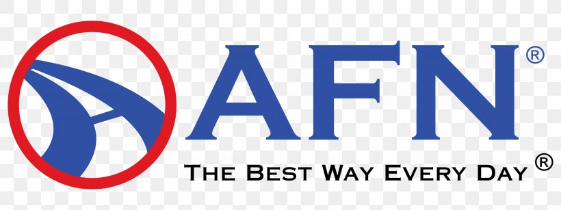 AFN LLC Business American Forces Network Logistics Werge & Hahn LLC, PNG, 2400x900px, Business, Area, Blue, Brand, Less Than Truckload Shipping Download Free
