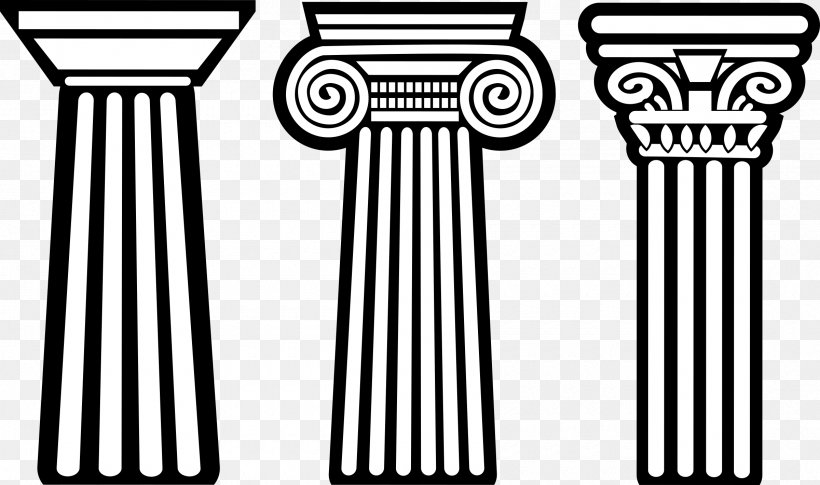Ancient Greece Column Doric Order, PNG, 2400x1420px, Ancient Greece, Ancient History, Ancient Roman Architecture, Architecture, Black And White Download Free