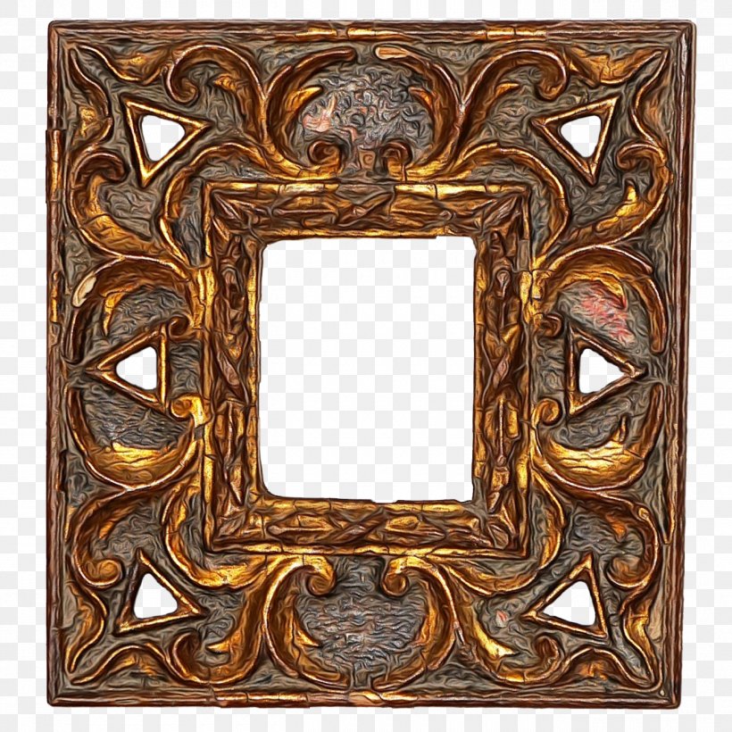 Brown Background Frame, PNG, 1300x1300px, Picture Frames, Blue, Brown, Carving, Fashioncraft Baroquestyle Frame Download Free