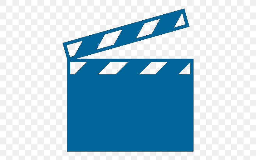 Film Clapperboard Cinematography Logo New Line Cinema, PNG, 512x512px, Film, Area, Blue, Brand, Cinema Download Free