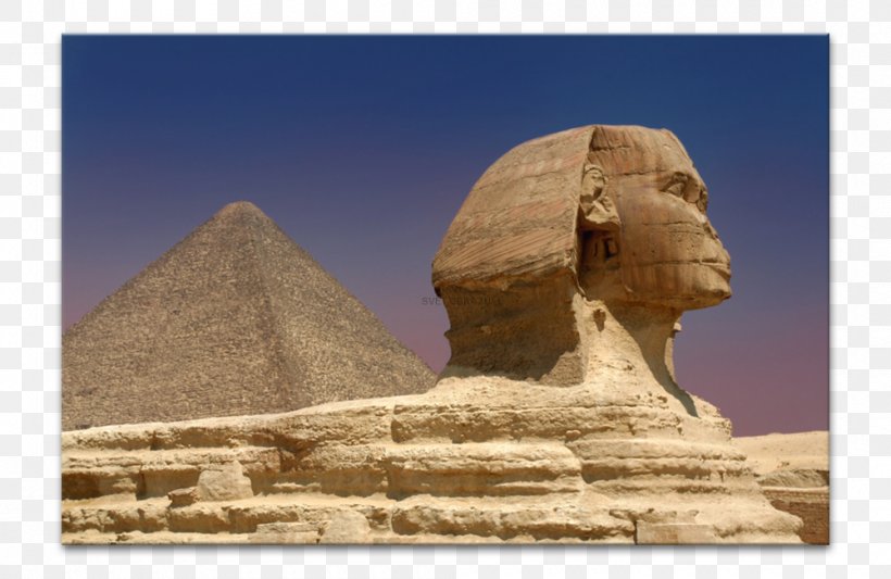 Great Sphinx Of Giza Great Pyramid Of Giza Cairo Giza Necropolis Wonders Of The World, PNG, 1000x650px, Great Sphinx Of Giza, Ancient History, Archaeological Site, Badlands, Cairo Download Free