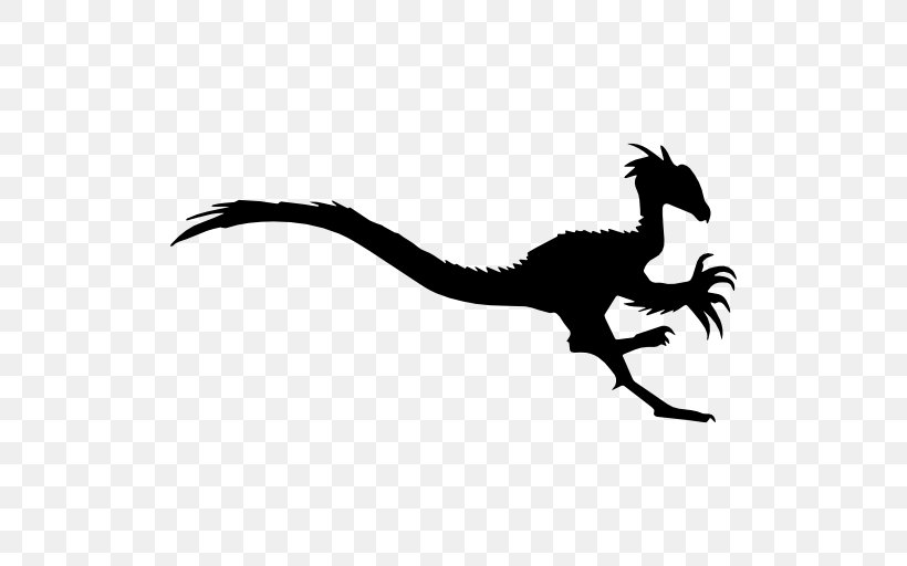 Guanlong Dinosaur Brachiosaurus Argentinosaurus Tyrannosaurus, PNG, 512x512px, Guanlong, Argentinosaurus, Beak, Black And White, Brachiosaurus Download Free