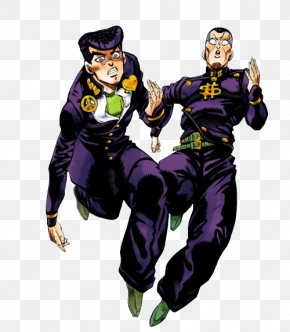 JoJo's Bizarre Adventure Josuke Higashikata Okuyasu Nijimura Jotaro ...