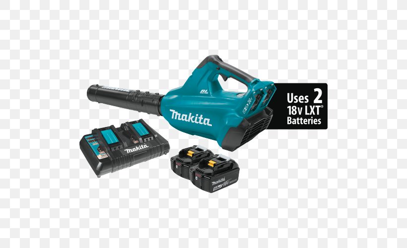 Makita Cordless Lithium-ion Battery Leaf Blowers Tool, PNG, 500x500px, Makita, Angle Grinder, Battery Pack, Brushless Dc Electric Motor, Cordless Download Free