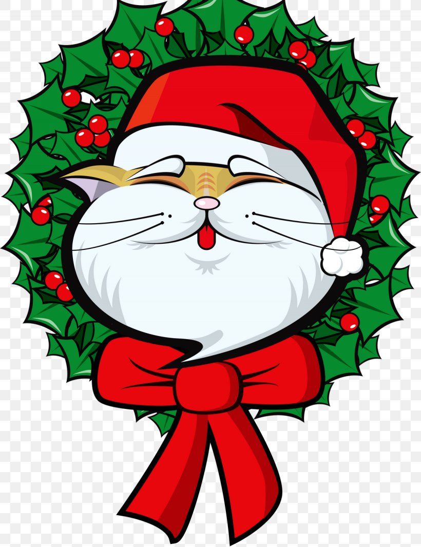 Christmas Tree Santa Claus Christmas Ornament Clip Art, PNG, 1230x1600px, Christmas Tree, Art, Artwork, Autistic Spectrum Disorders, Cartoon Download Free