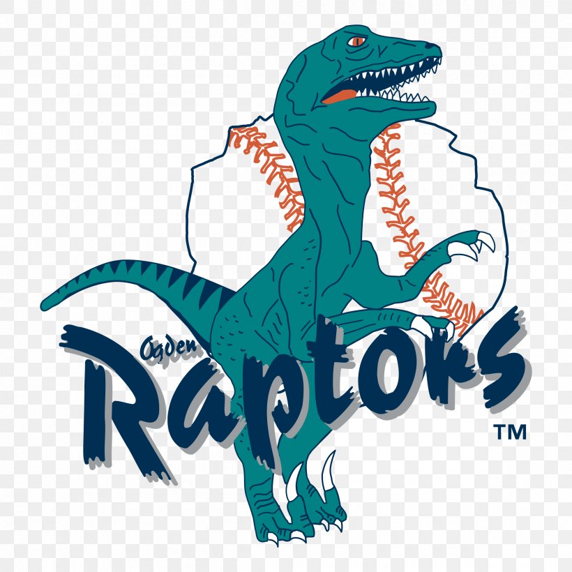 Ogden Raptors Toronto Raptors Lindquist Field Minor League Baseball, PNG, 2400x2400px, Ogden Raptors, Animal Figure, Baseball, Brand, Dinosaur Download Free
