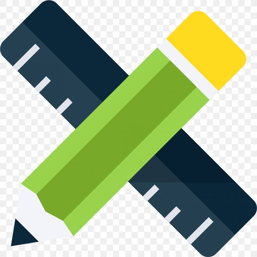Pencil Line Ruler, PNG, 1063x1063px, Pencil, Brand, Flat Design, Green, Logo Download Free