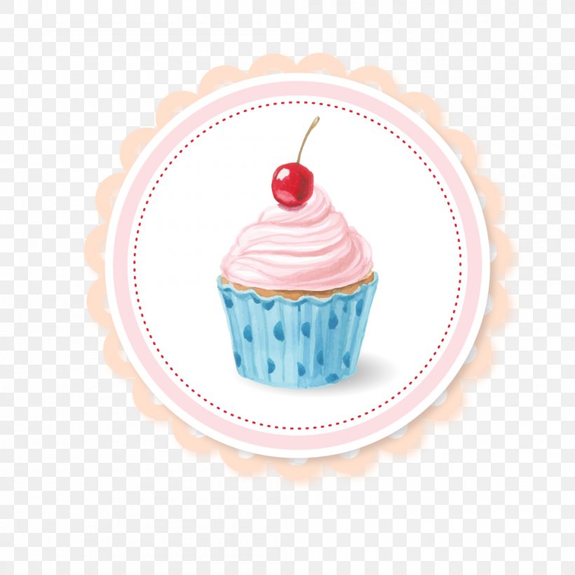 Cupcake Fruitcake Muffin, PNG, 1000x1000px, Cupcake, Bakery, Baking, Baking Cup, Buttercream Download Free