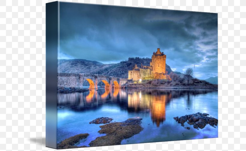 Eilean Donan Castle Scotland Painting Art, PNG, 650x504px, Eilean Donan Castle, Art, Canvas, Castle, Eilean Donan Download Free