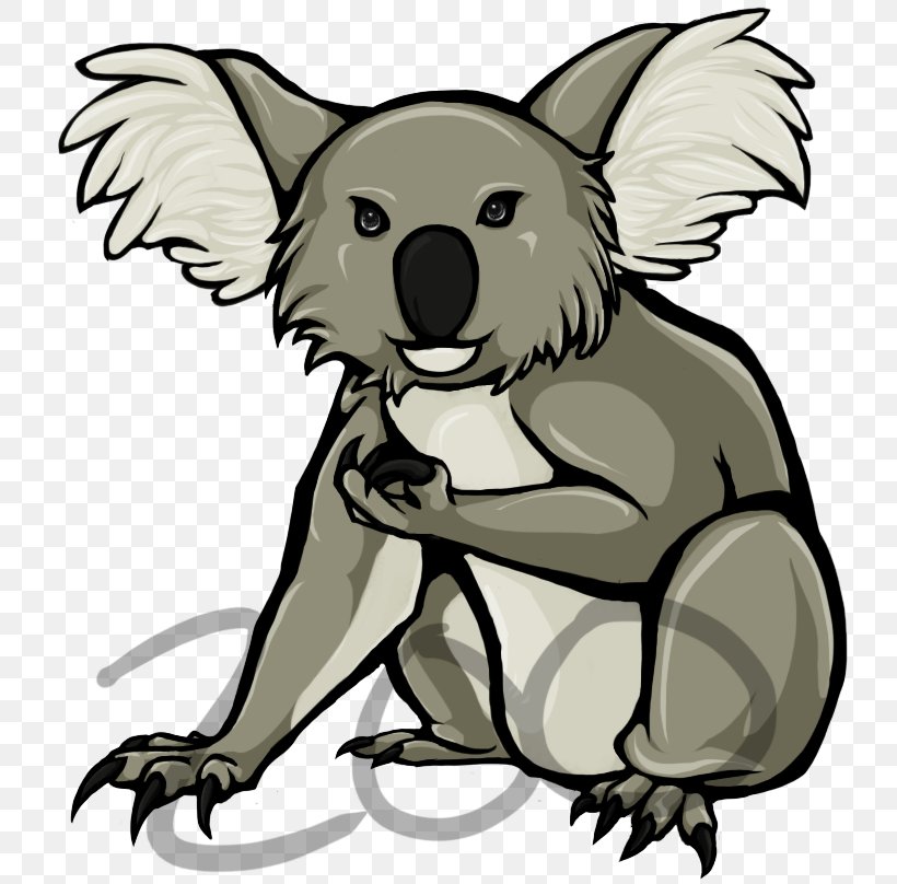 Koala Canidae Dog Clip Art, PNG, 786x808px, Koala, Artwork, Bear, Canidae, Carnivoran Download Free