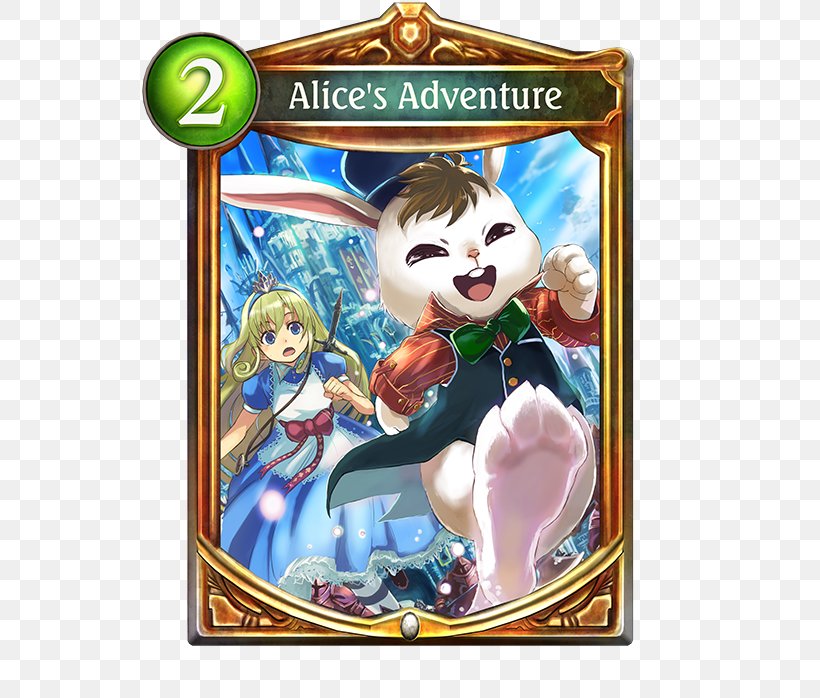 Shadowverse: Wonderland Dreams Adventure Collectible Card Game Portal, PNG, 536x698px, Watercolor, Cartoon, Flower, Frame, Heart Download Free