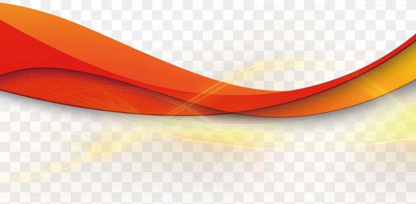 Geometric Ribbon Line Light, PNG, 1920x945px, Yellow, Computer, Orange, Product Design, Red Download Free