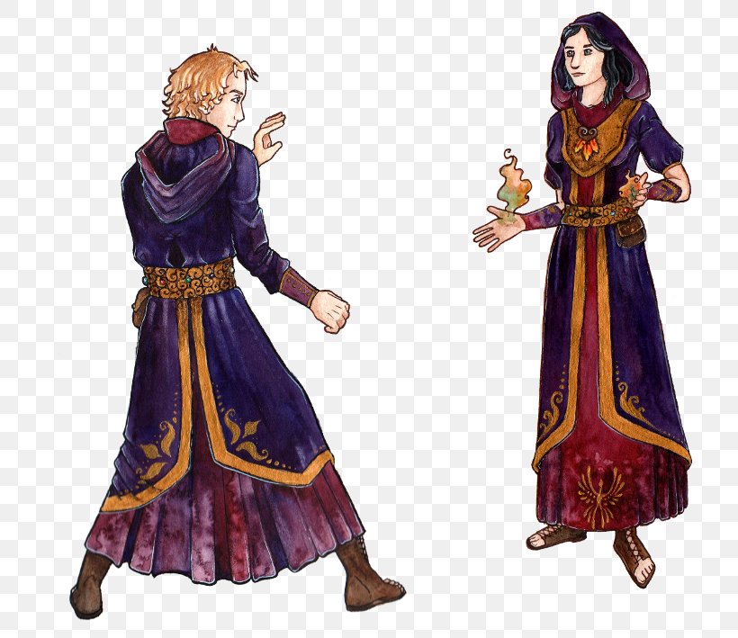 Robe Middle Ages Costume Design, PNG, 788x709px, Robe, Action Figure, Costume, Costume Design, Figurine Download Free